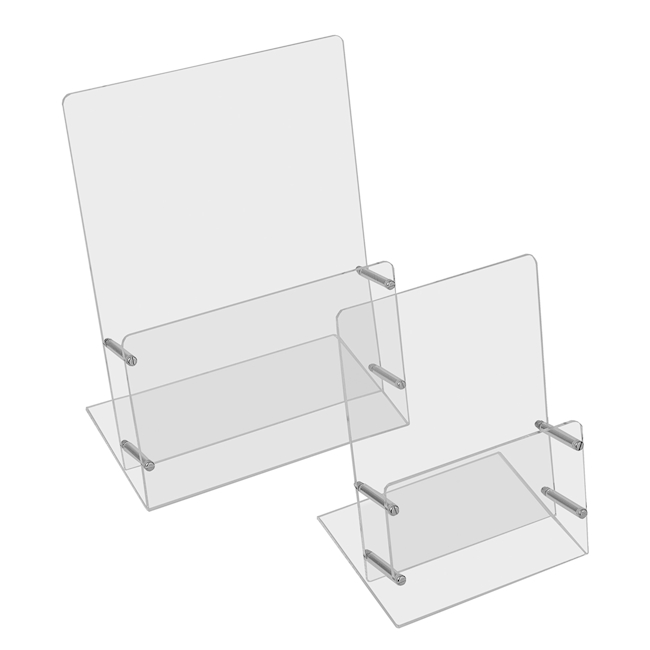 Brochure stand  Screw 1/3 A4 high